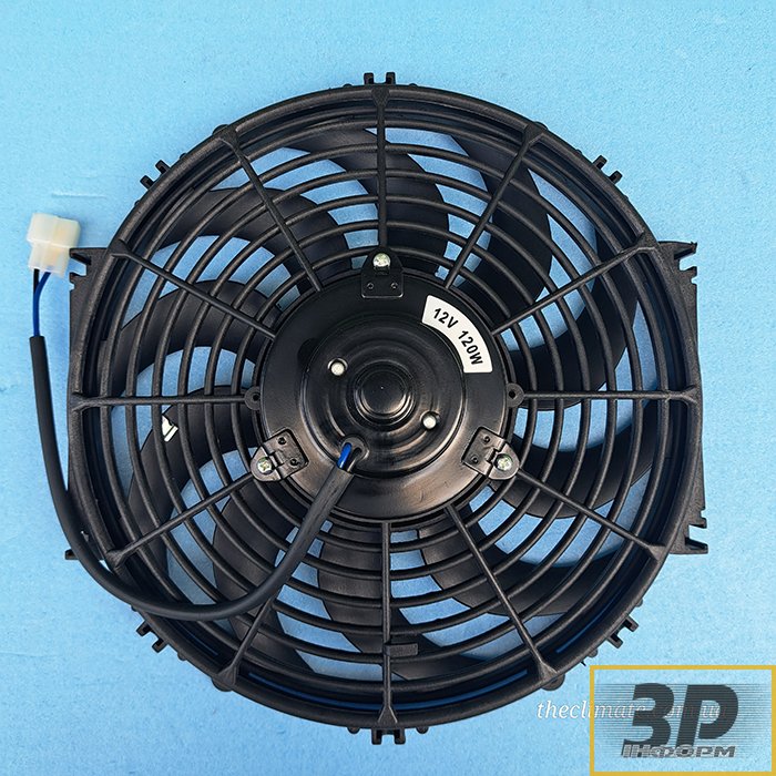 Продаж - вентилятор автокондиціонера втягуючий (push), 12V, 120Wt, 12 дюймів