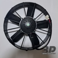 Продаємо вентилятор на автобус - втягуючий (pull), пряма лопасть, 24V, 180Wt, 12 дюймів