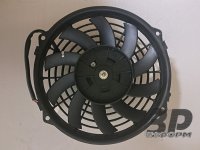 Пропонуємо вентилятор - втягуючий (pull), S-образна лопасть, 24 V, 120 Wt, 9 дюймів.
