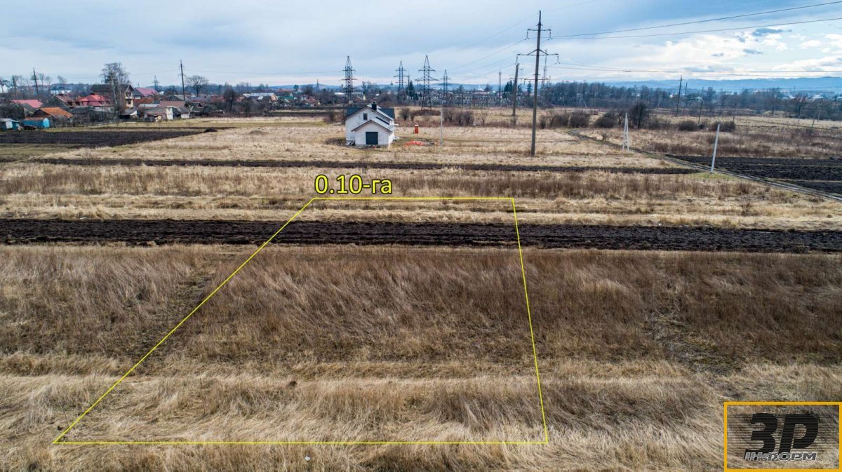 Приватизована земельна ділянка площею 0,10 га на вул. Будівельній