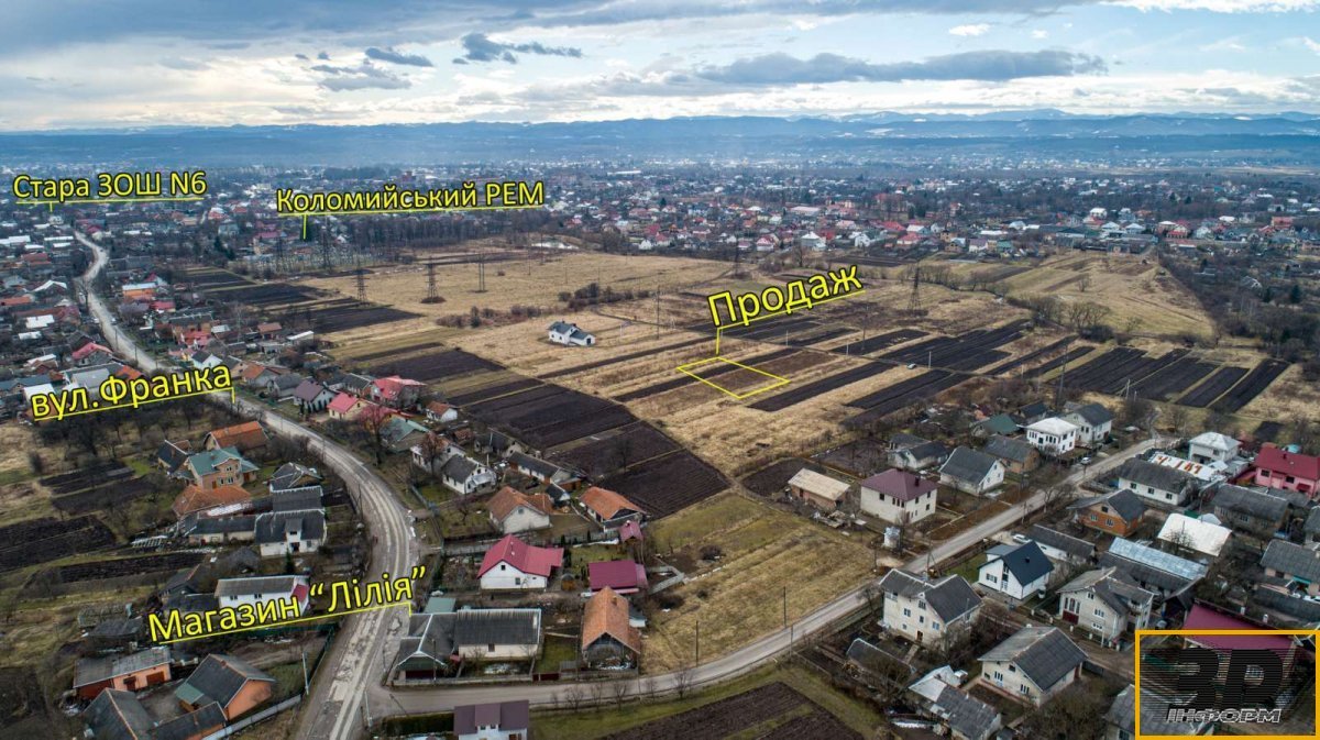 Земельна ділянка 0,10 га, вул. Будівельна