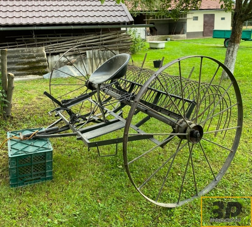 Продається грабарка, перероблена під мотоблок