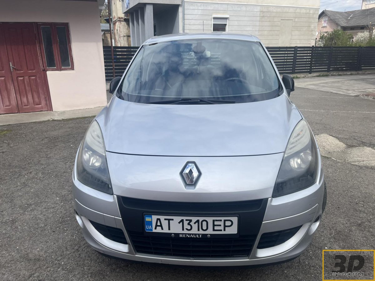 Продам Renault Scenic 2010 р.в. 1,5 дизель автомат сірого кольору
