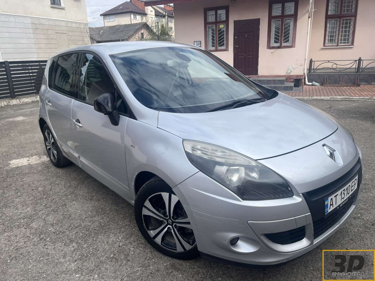 Продам Renault Scenic 2010 р.в. 1,5 дизель автомат сірого кольору