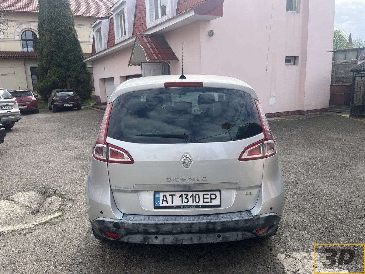 Продам Renault Scenic 2010 р.в. 1,5 дизель автомат сірого кольору