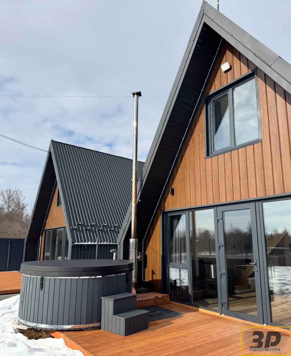 Затишний будиночок з чаном та сауною - ідеальне місце для відпочинку та перезавантаження