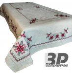 Вишиті льняні скатертини на замовлення